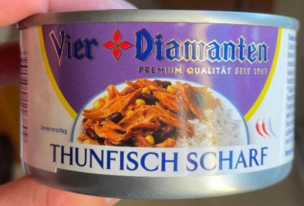 Fotografie - Thunfisch scharf Vier Diamanten