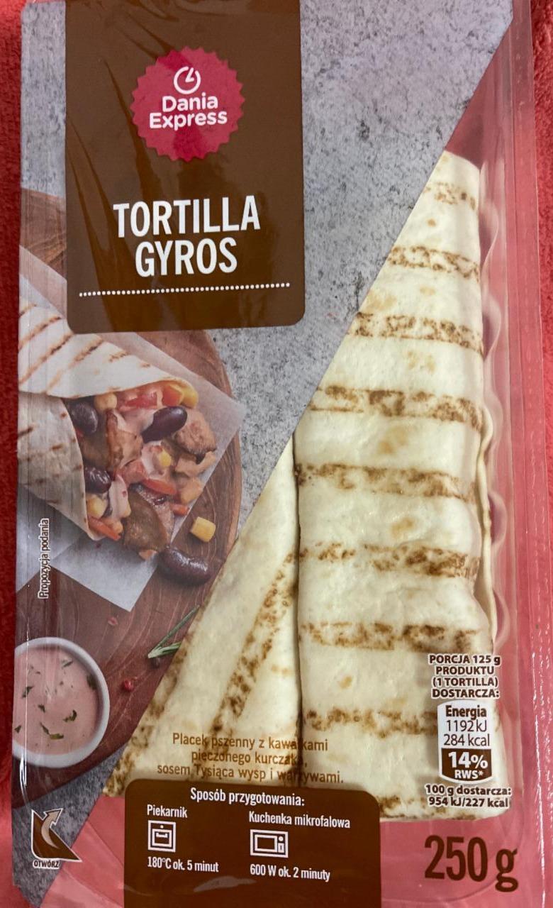 Fotografie - Tortilla Gyros Dania Express