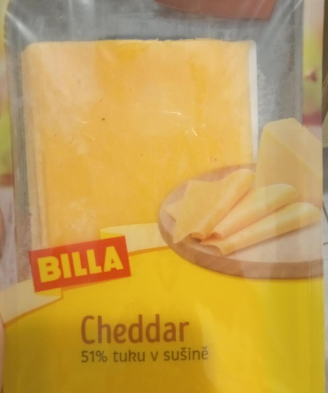 Fotografie - Cheddar 51% tuku v sušině Billa