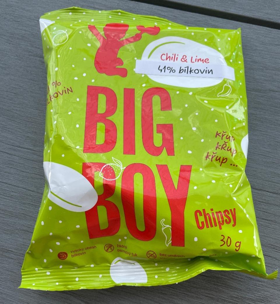 Fotografie - Chipsy Chili & Lime Big Boy