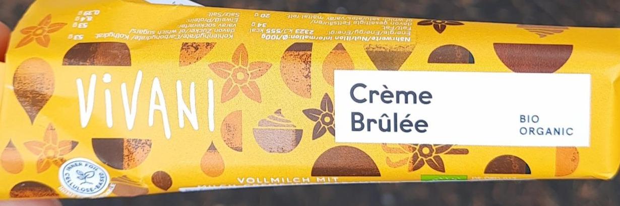 Fotografie - Crème Brûlée bio organic Vivani