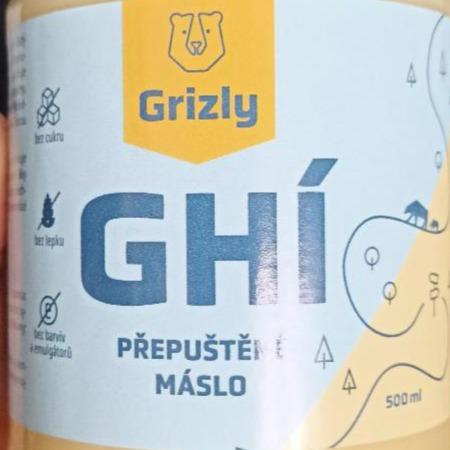 Fotografie - Ghí přepuštěné máslo Grizly