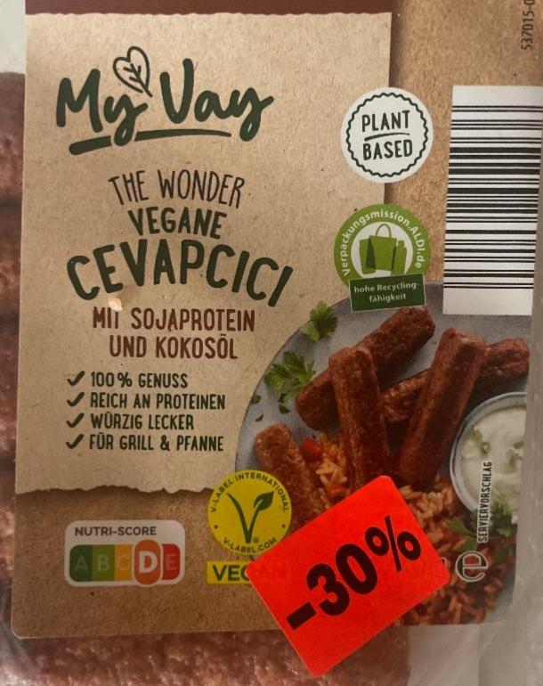 Fotografie - Vegane cevapcici My Vay