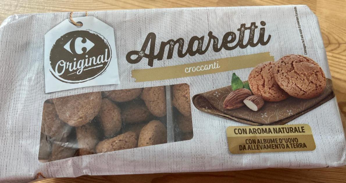 Fotografie - Amaretti Croccanti Carrefour Original