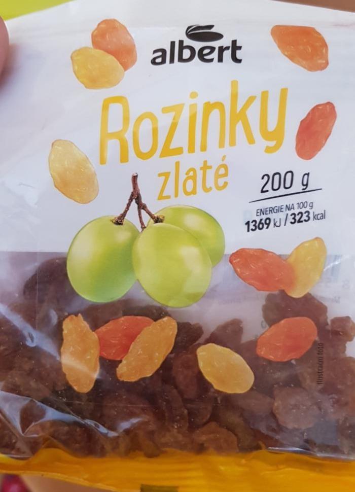 Fotografie - Rozinky zlaté Albert