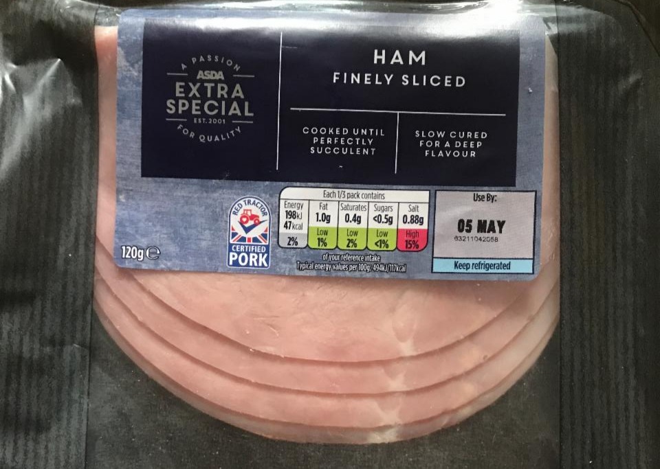 Fotografie - Ham Finely Sliced Extra Special