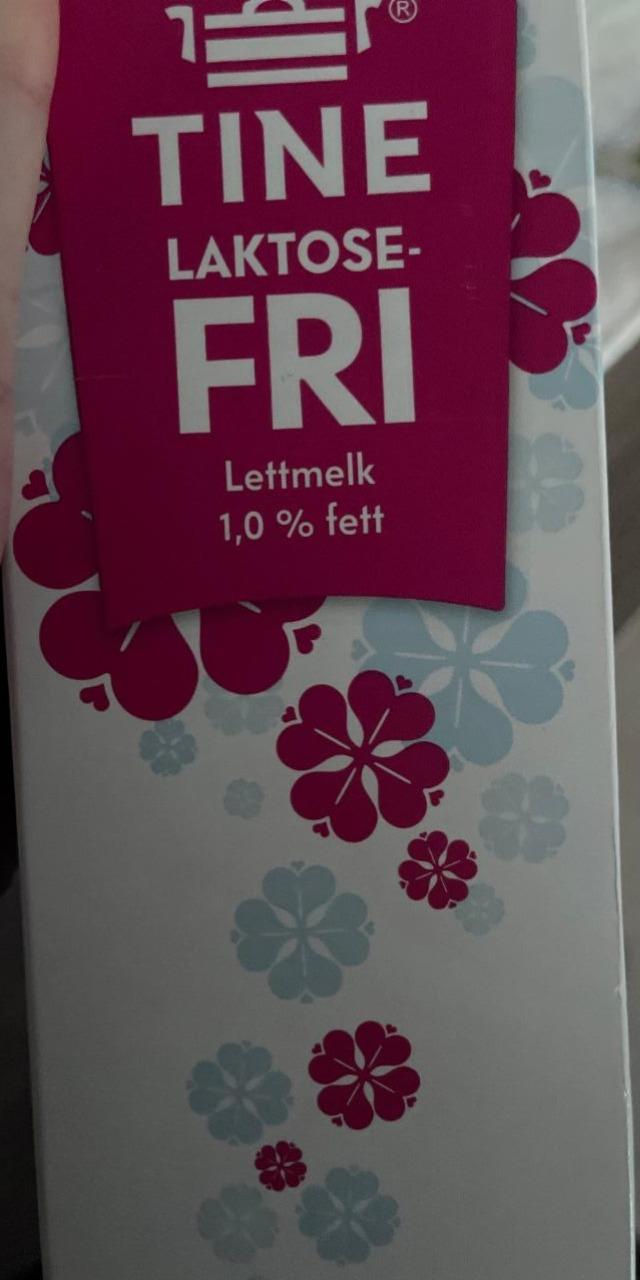 Fotografie - Laktosefri Lettmelk 1% Fett Tine