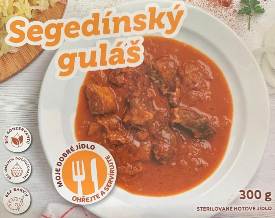 Fotografie - Segedínský guláš Ježkovy krabičky