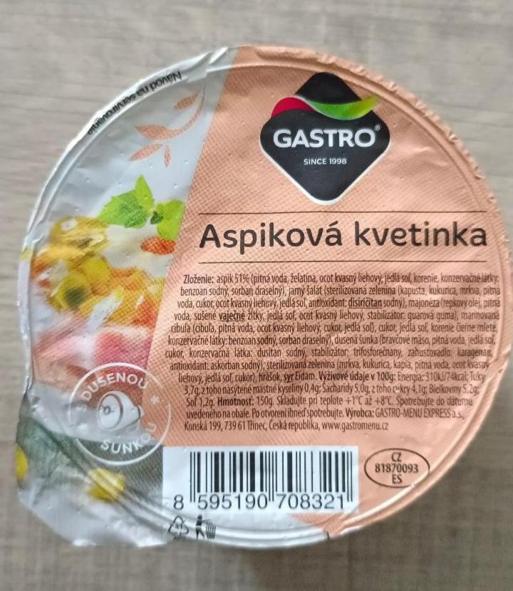 Fotografie - Aspiková květinka Gastro