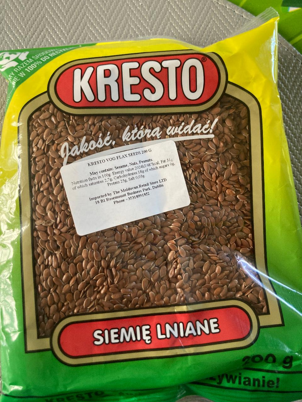 Fotografie - Siemię lniane Kresto