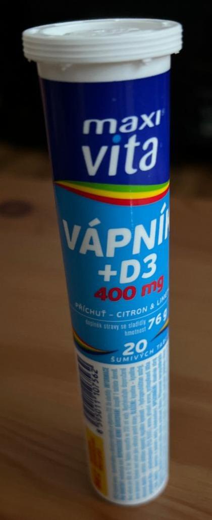 Fotografie - CALCIUM + D3 MaxiVita