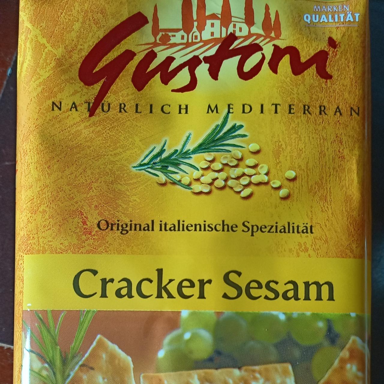 Fotografie - Crackers Sesame Gustoni