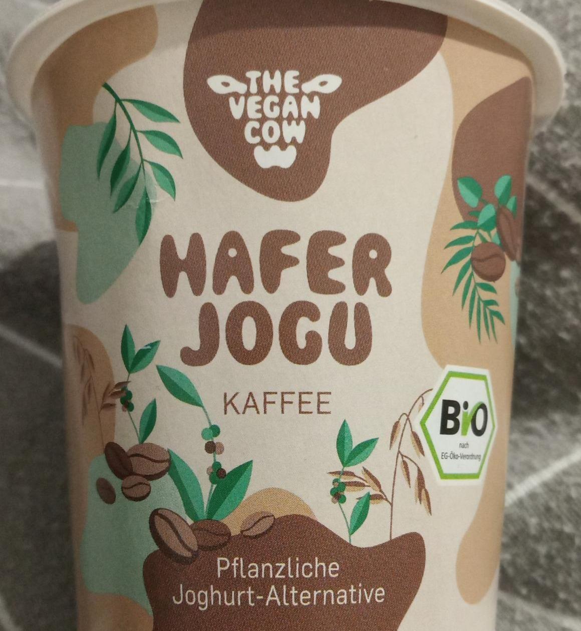 Fotografie - Bio hafer jogu kaffee The vegan cow