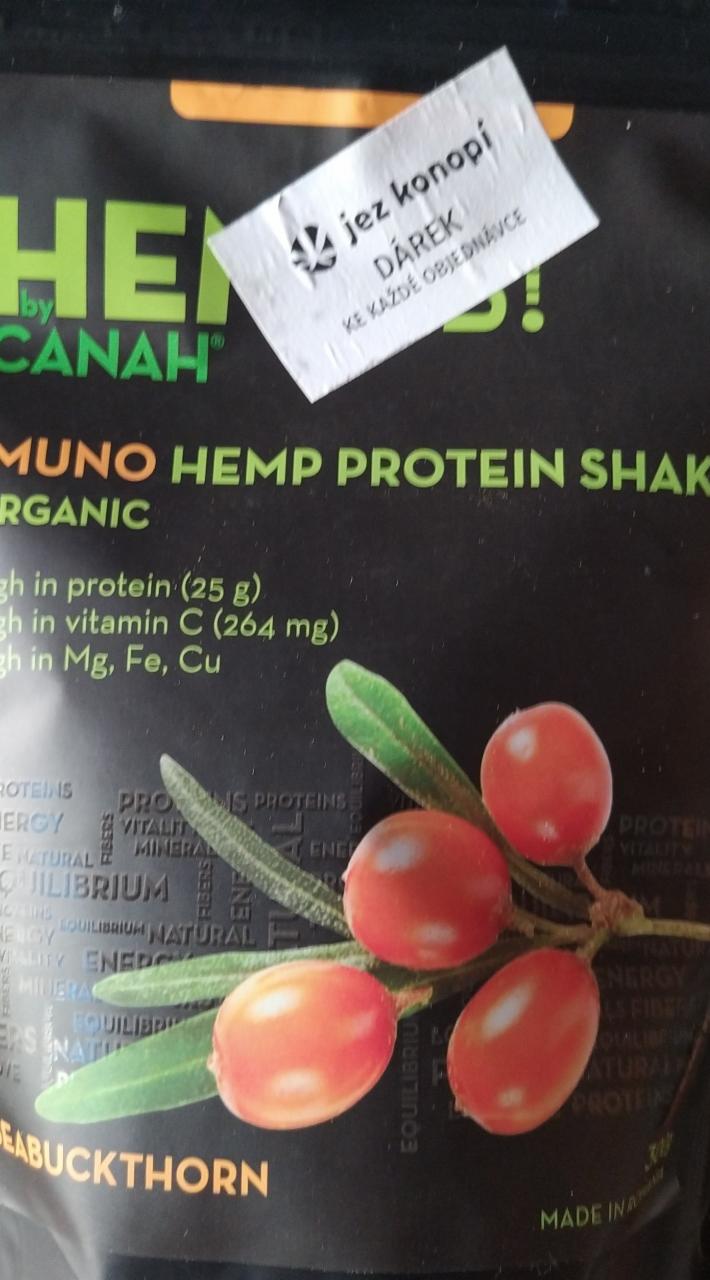 Fotografie - Rakytníkový proteinový nápoj Hemp UP!