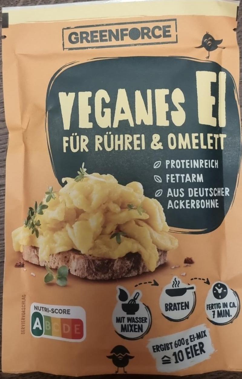 Fotografie - Veganes Ei für rührei Omelett Greenforce