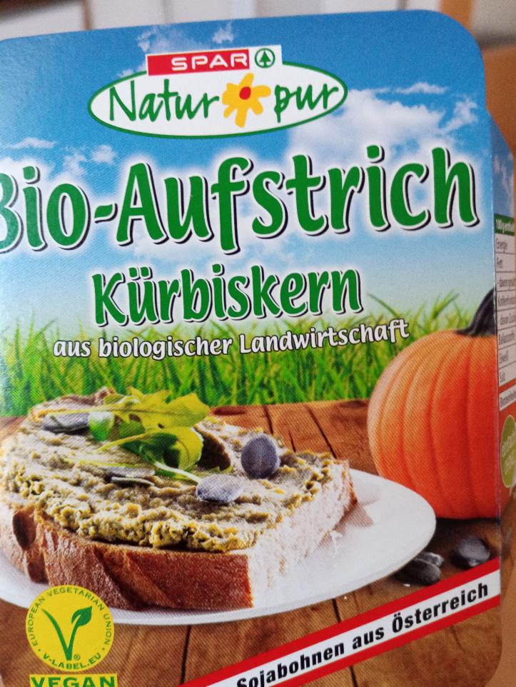 Fotografie - bio aufstrich kurbiskern