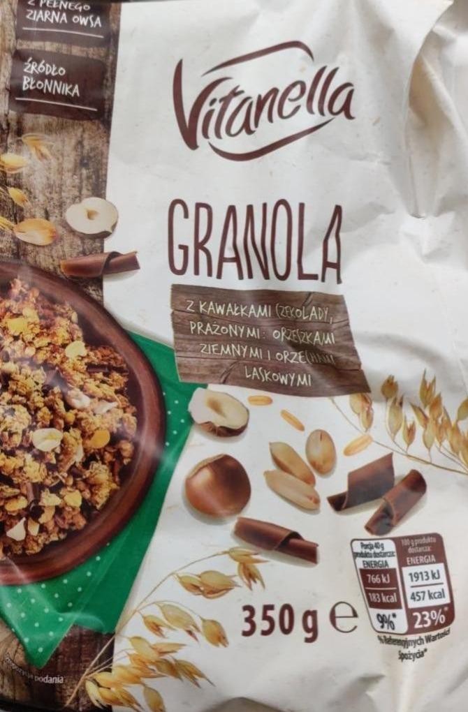 Fotografie - Granola z czekoladą i orzechami Vitanella