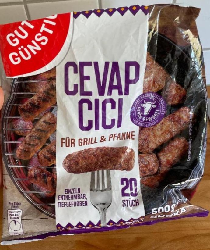 Fotografie - Cevapcici für Grill & Pfanne Gut&Günstig