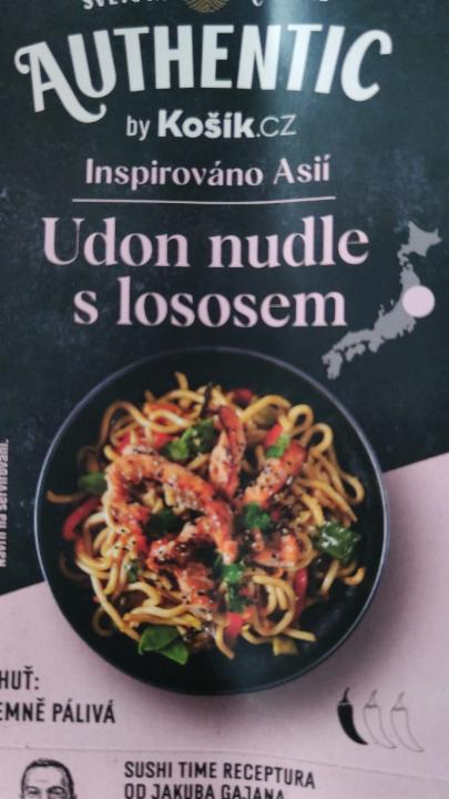 Fotografie - Udon nudle s lososem Authentic by Košík.cz