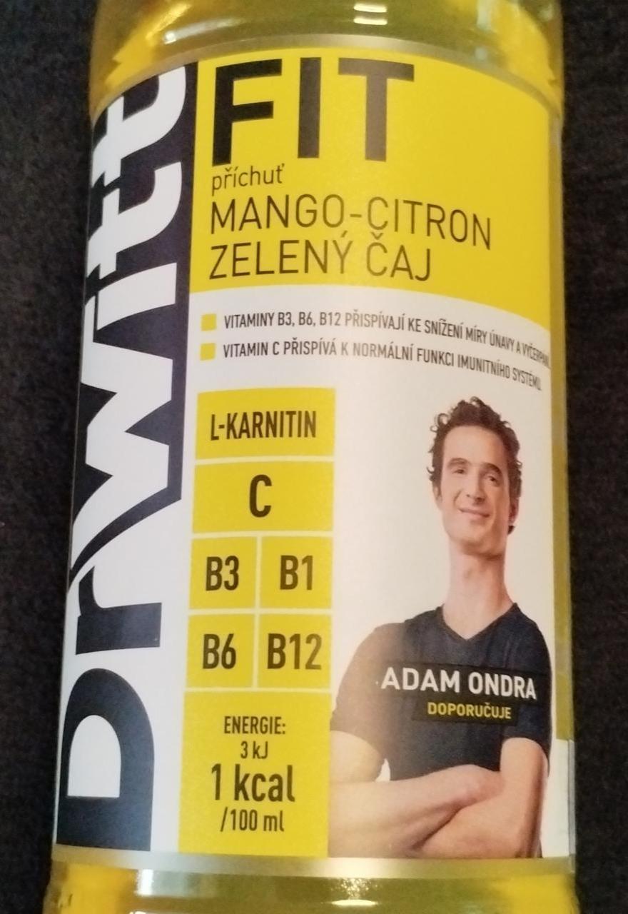 Fotografie - Fit mango-citron, zelený čaj DrWitt