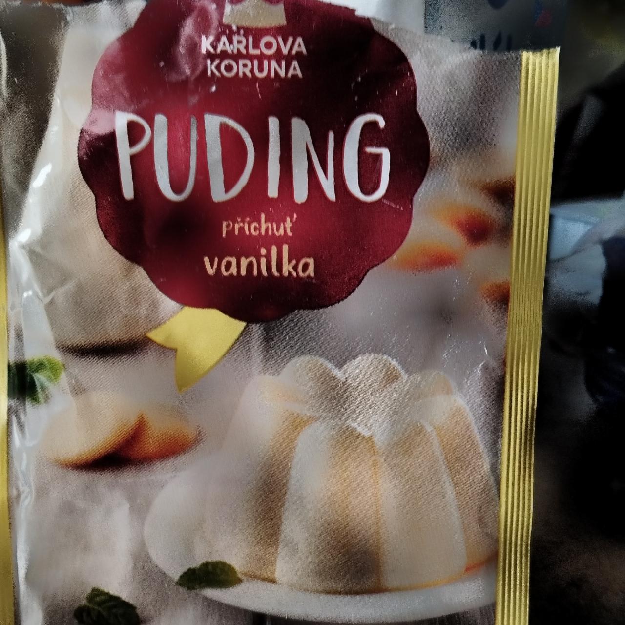 Fotografie - Puding příchuť vanilka Karlova Koruna