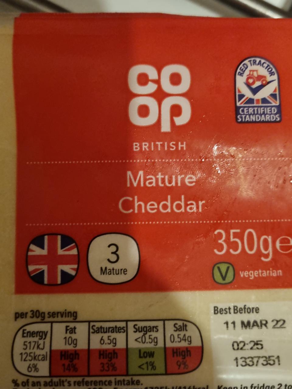 Fotografie - Matured Cheddar coop