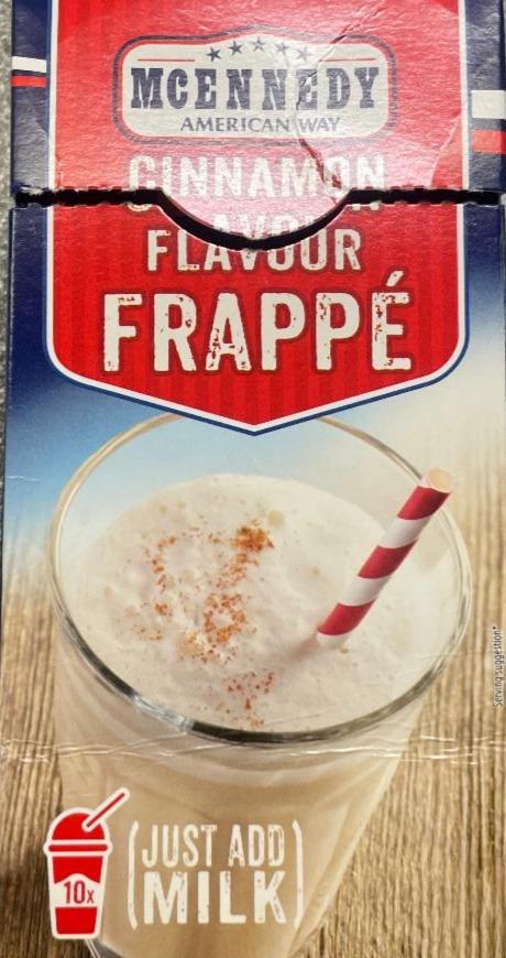 Fotografie - Cinnamon flavour frappé McEnnedy American Way