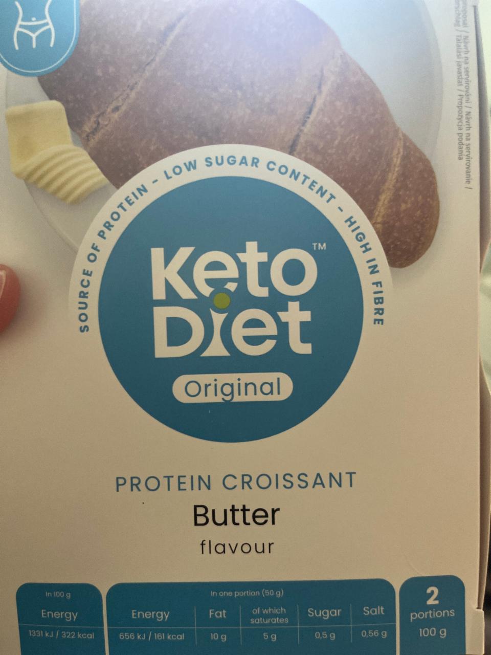 Fotografie - Protein croissant Butter KetoDiet