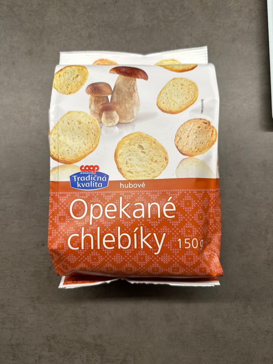 Fotografie - Opekané chlebíky hubové Coop