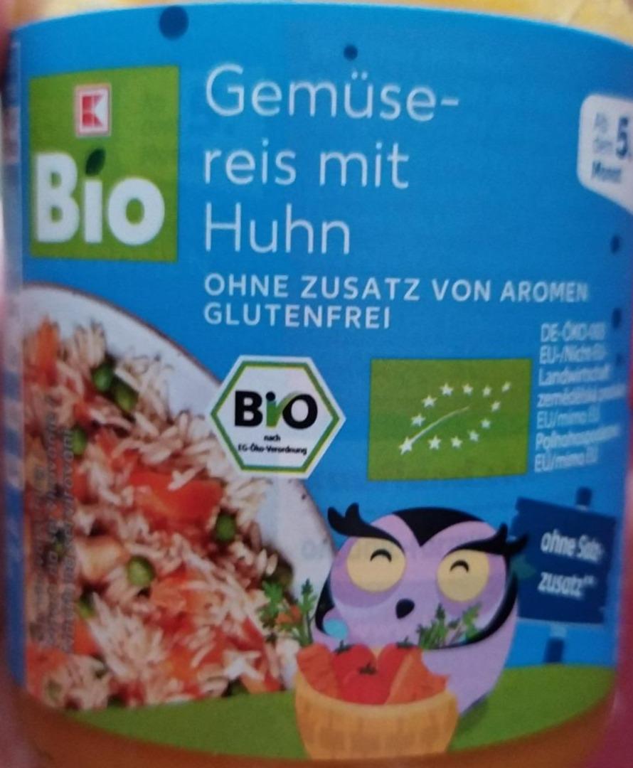 Fotografie - Gemüsereis mit Huhn K-Bio