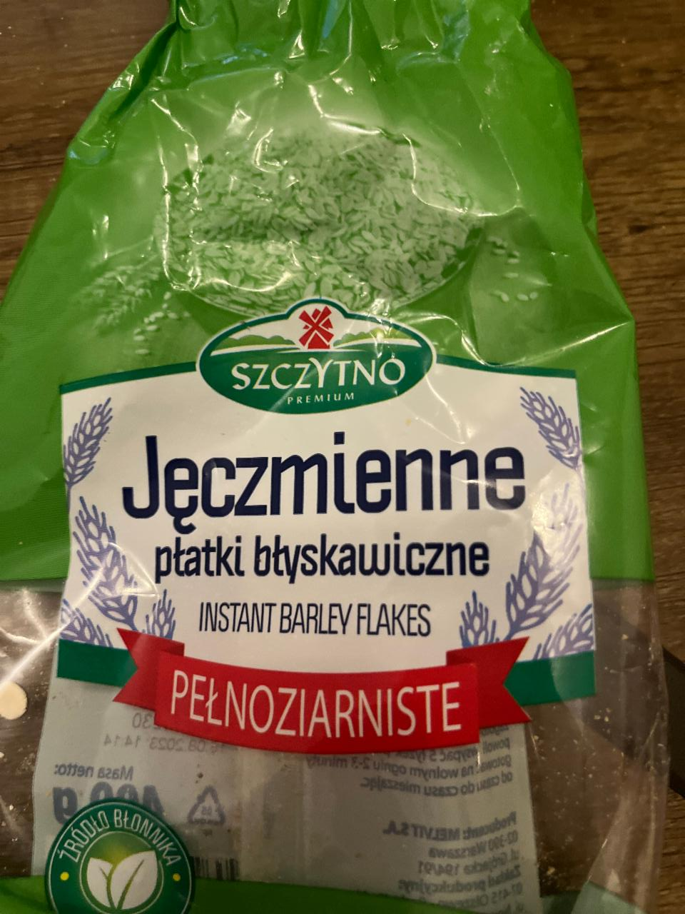 Fotografie - Jeczmienne platki blyskawiczne Szczytno