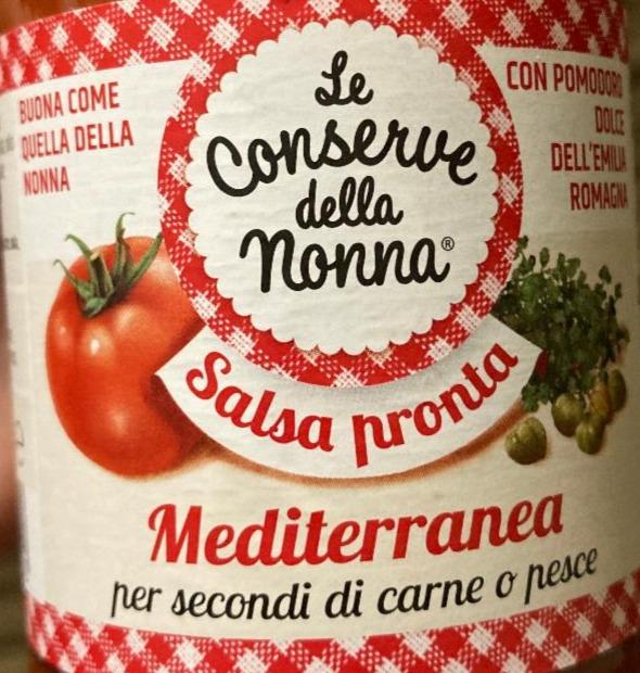 Fotografie - Salsa pronta Mediterranea Le Conserve della Nonna