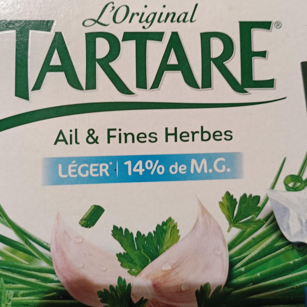 Fotografie - L'Original Léger 14% de M.G. Ail & Fines Herbes Tartare