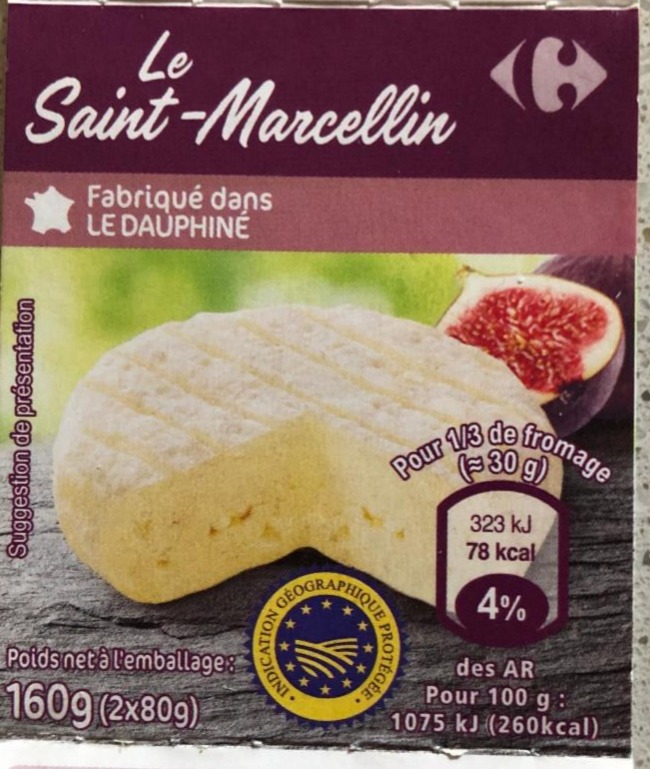 Fotografie - Saint-Marcellin IGP Lait cru Carrefour