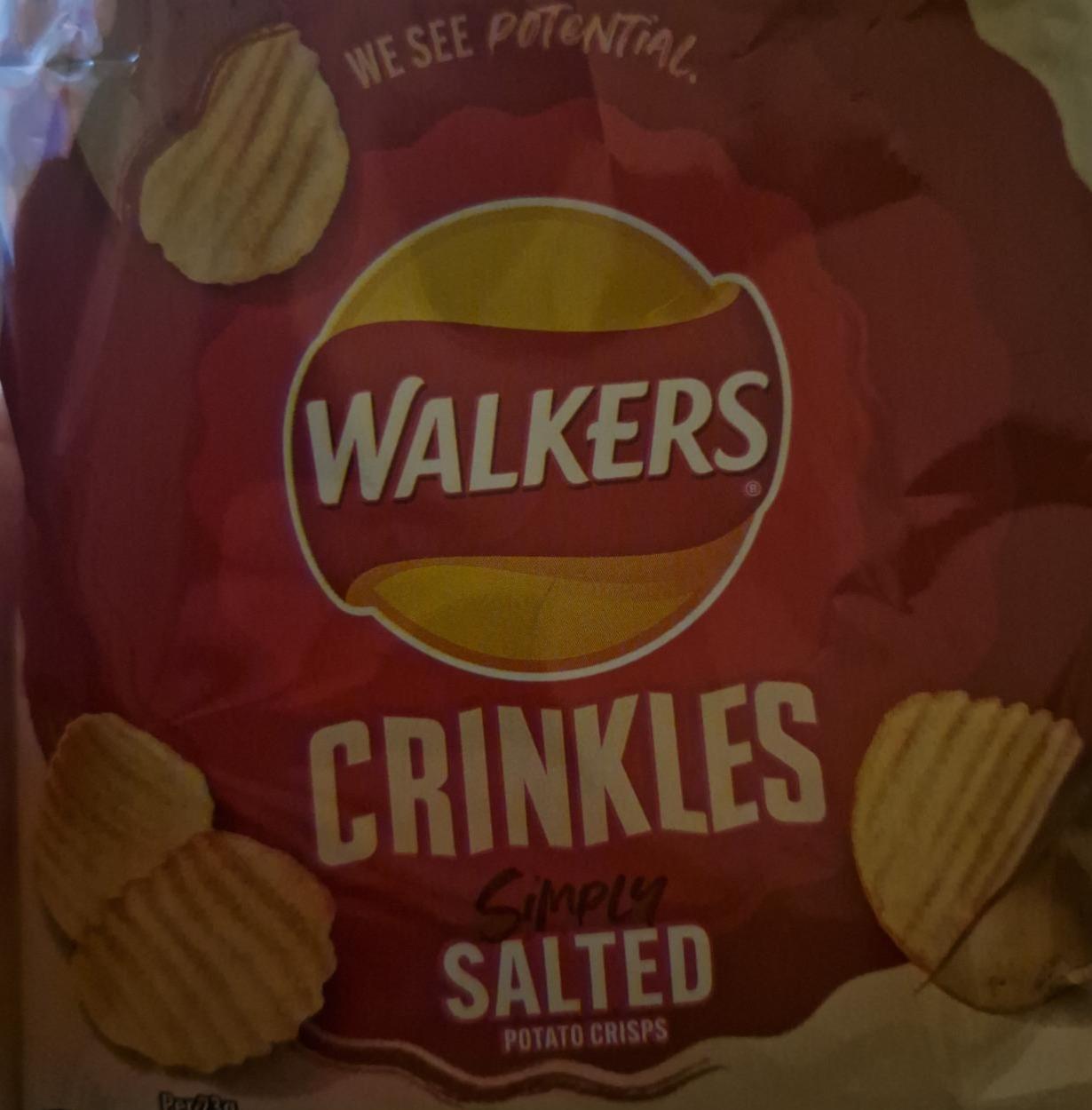 Fotografie - Crinkles Salted Walkers