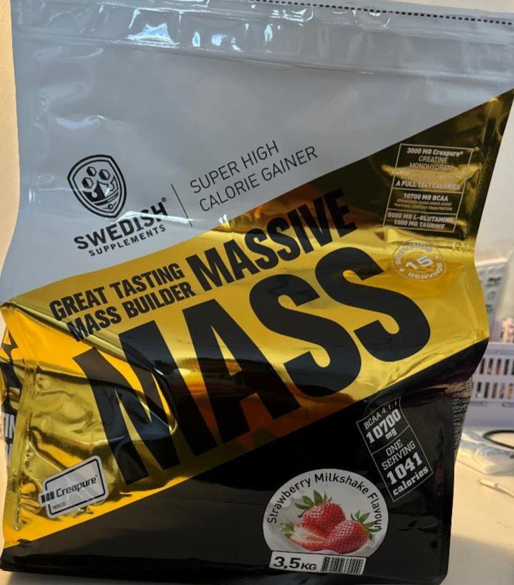 Fotografie - Massive mass Nutrition facts