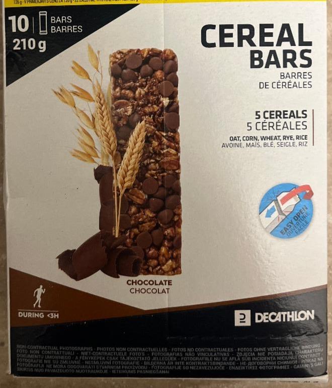 Fotografie - Cereal Bars Chocolate Decathlon