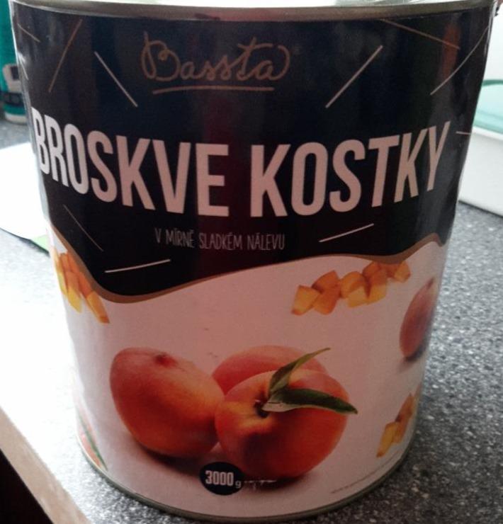 Fotografie - Broskve kostky Bassta