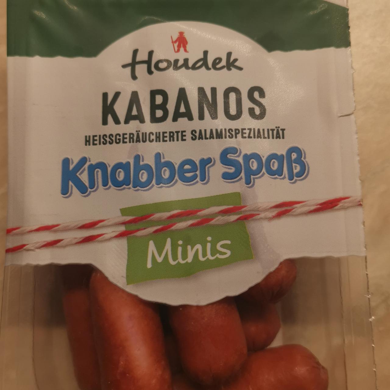 Fotografie - Knabber Spass minis Kabanos Houdek