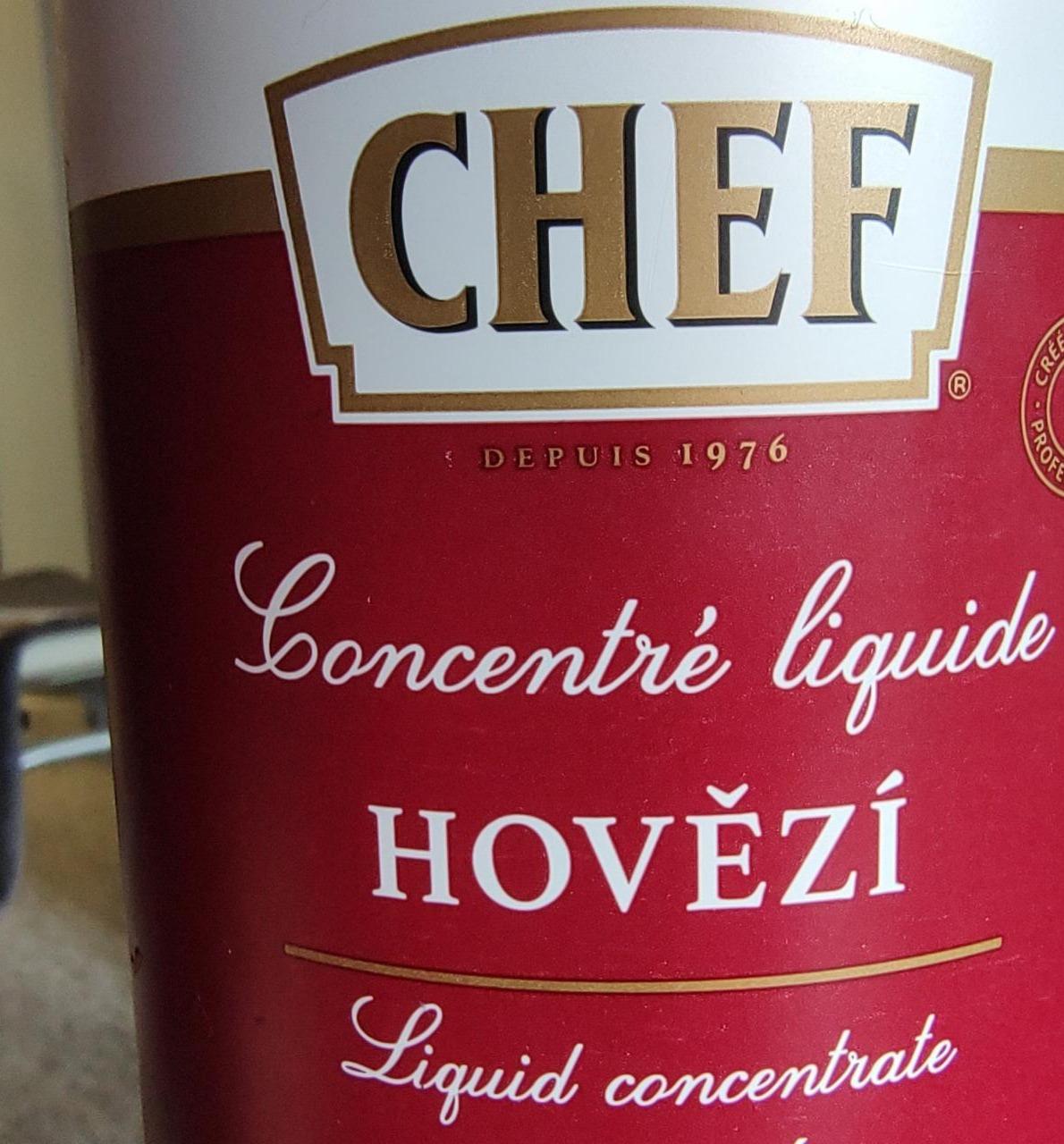 Fotografie - Hovězí liquid concentrate chef