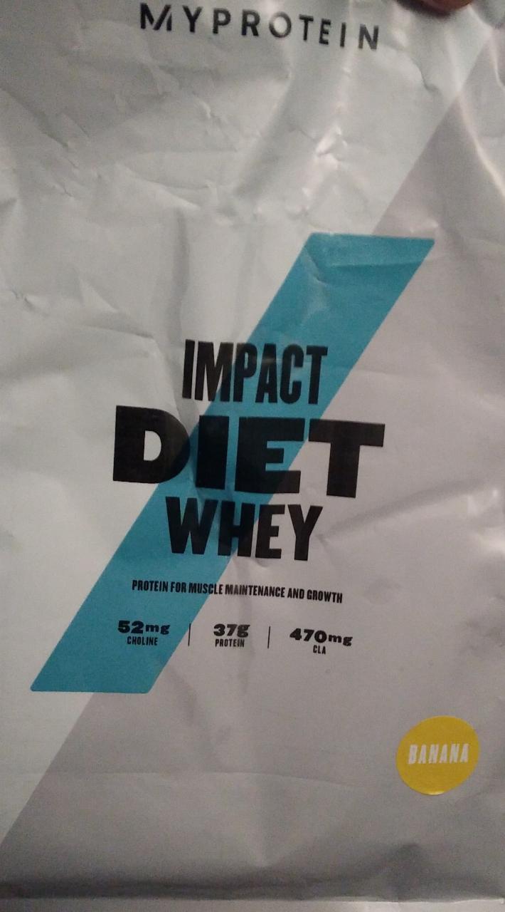 Fotografie - Impact Diet Whey Protein Banana Myprotein