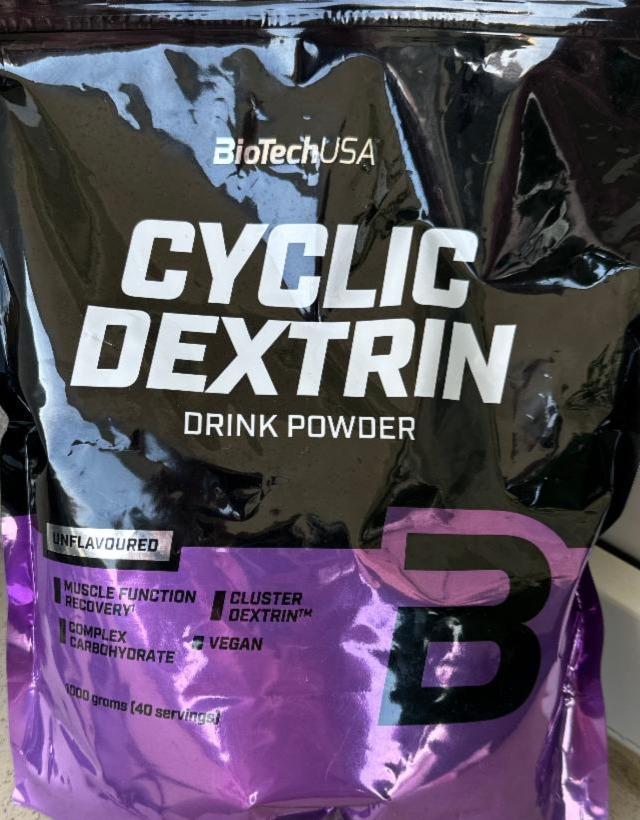 Fotografie - cyclic dextrin unflavoured BioTechUSA