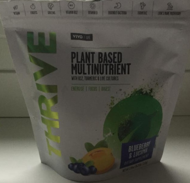 Fotografie - Thrive Plant based multinutrient Blueberry and Lucuma Vivo Life