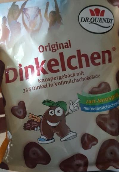 Fotografie - Original Dinkelchen Vollmilchschokolade Dr. Quendt