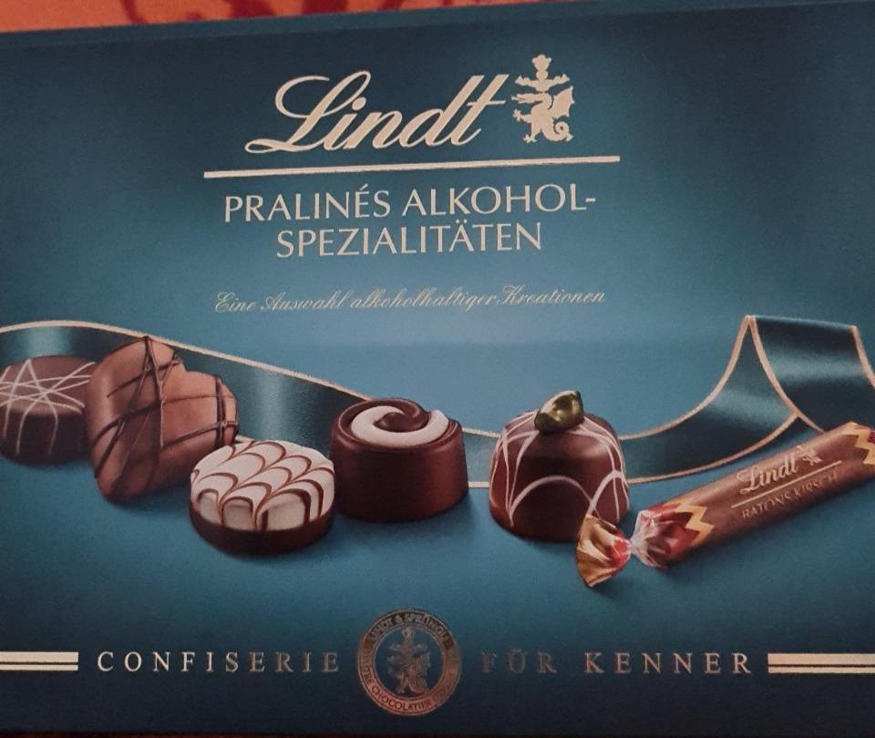 Fotografie - Pralinés Alkohol-Spezialitäten Lindt