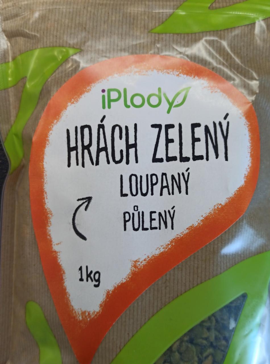 Fotografie - Hrách zelený loupaný půlený iPlody