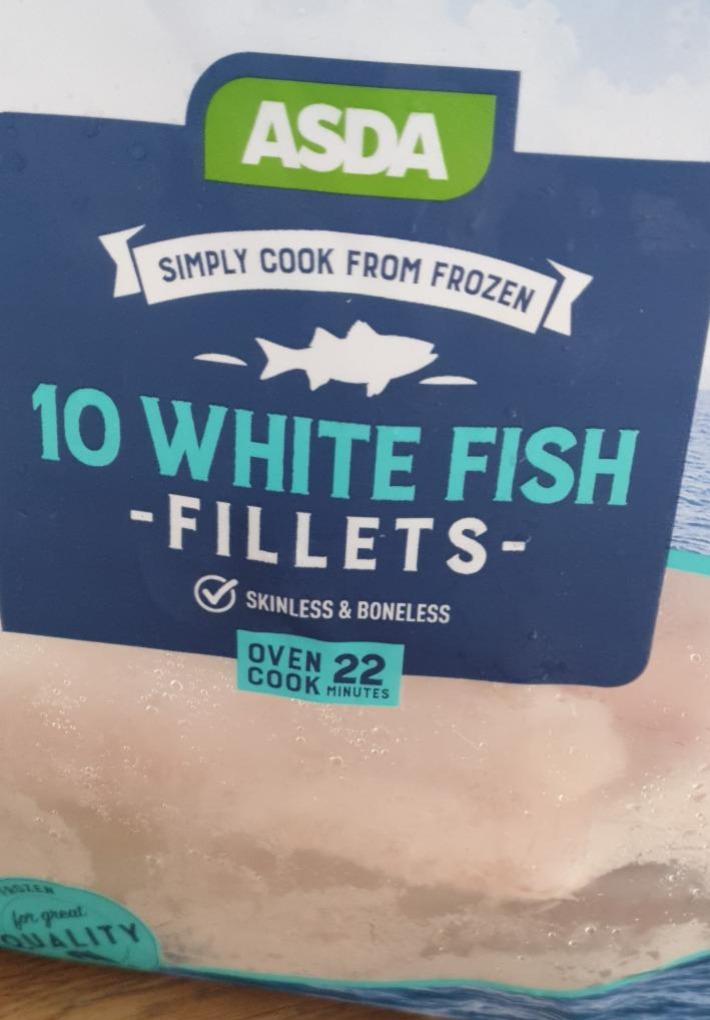 Fotografie - 10 White Fish Fillets Asda