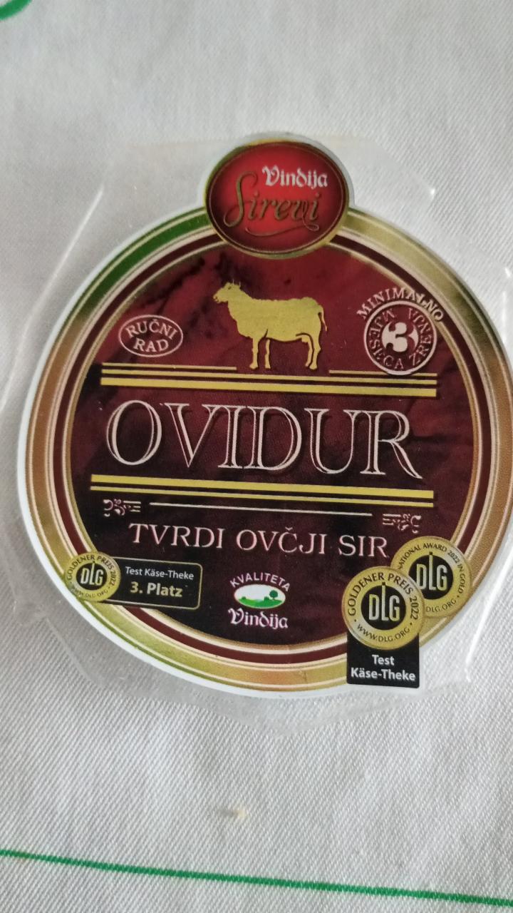 Fotografie - Ovidur tvrdi ovčji sir Sirevi