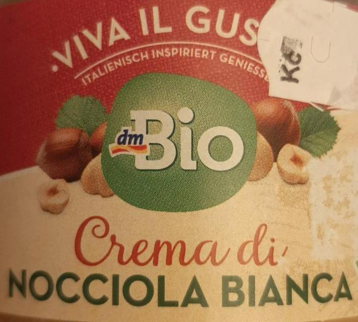 Fotografie - Crema di nocciola bianca dmBIO