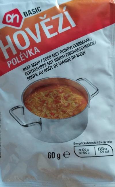 Fotografie - Hovězí polévka beef soup AH Basic